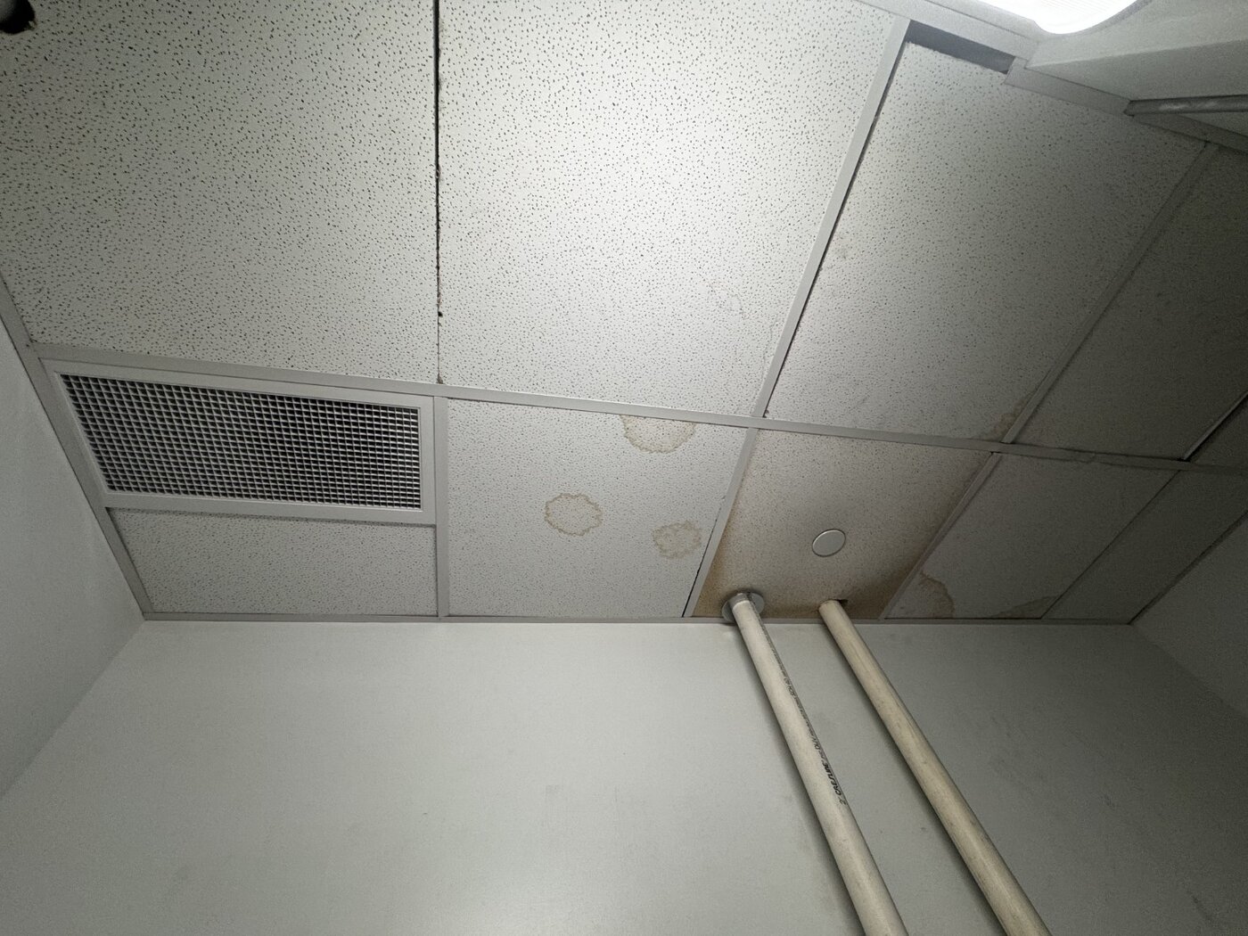 Ceiling repair assessment