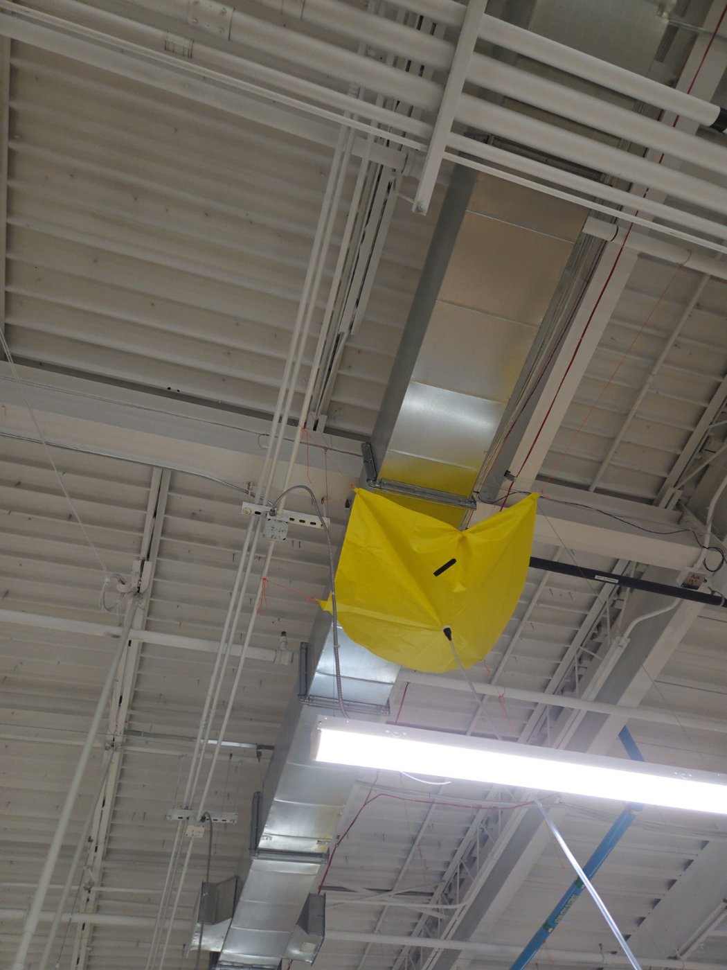 Elevated ceiling service