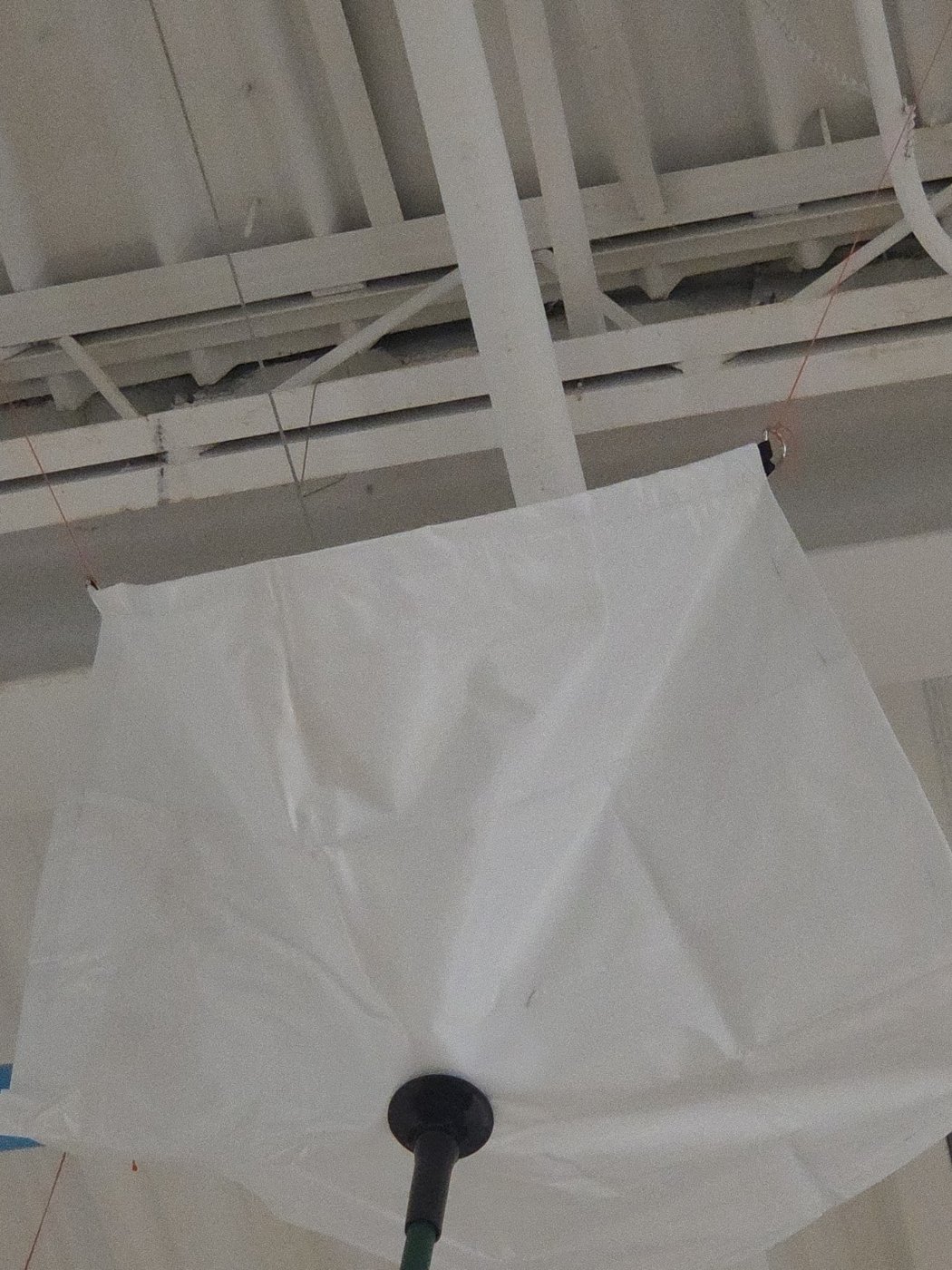 Ceiling vent service setup