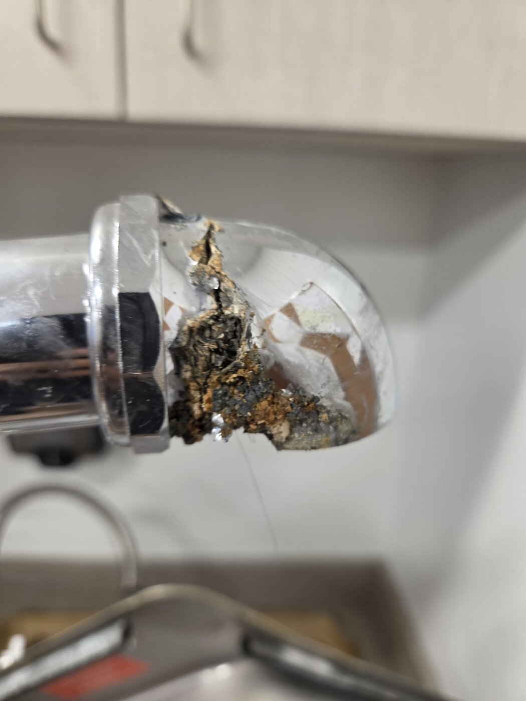 Faucet repair detail